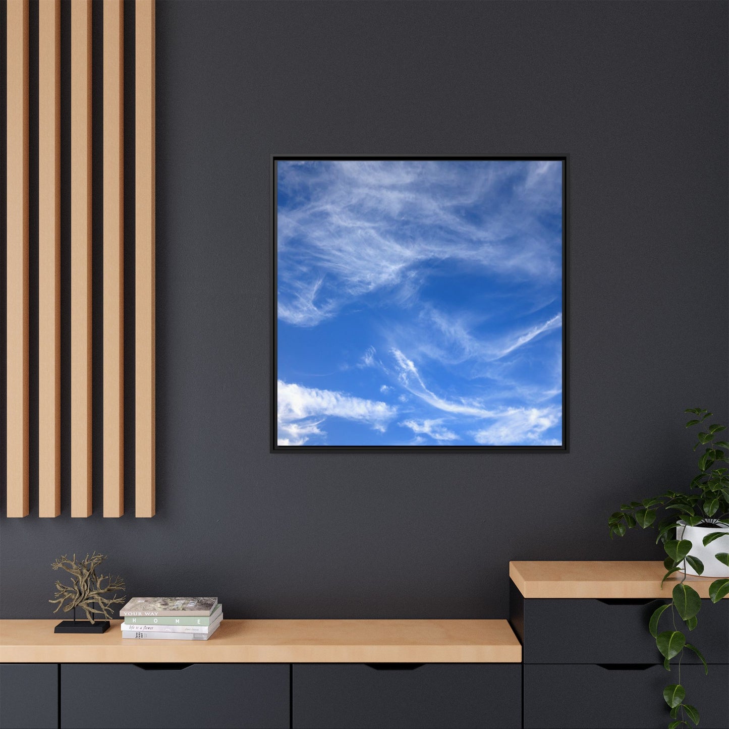 Cloudscape Reverie - Unique Stretched Canvas Wall Art - Art By Earth