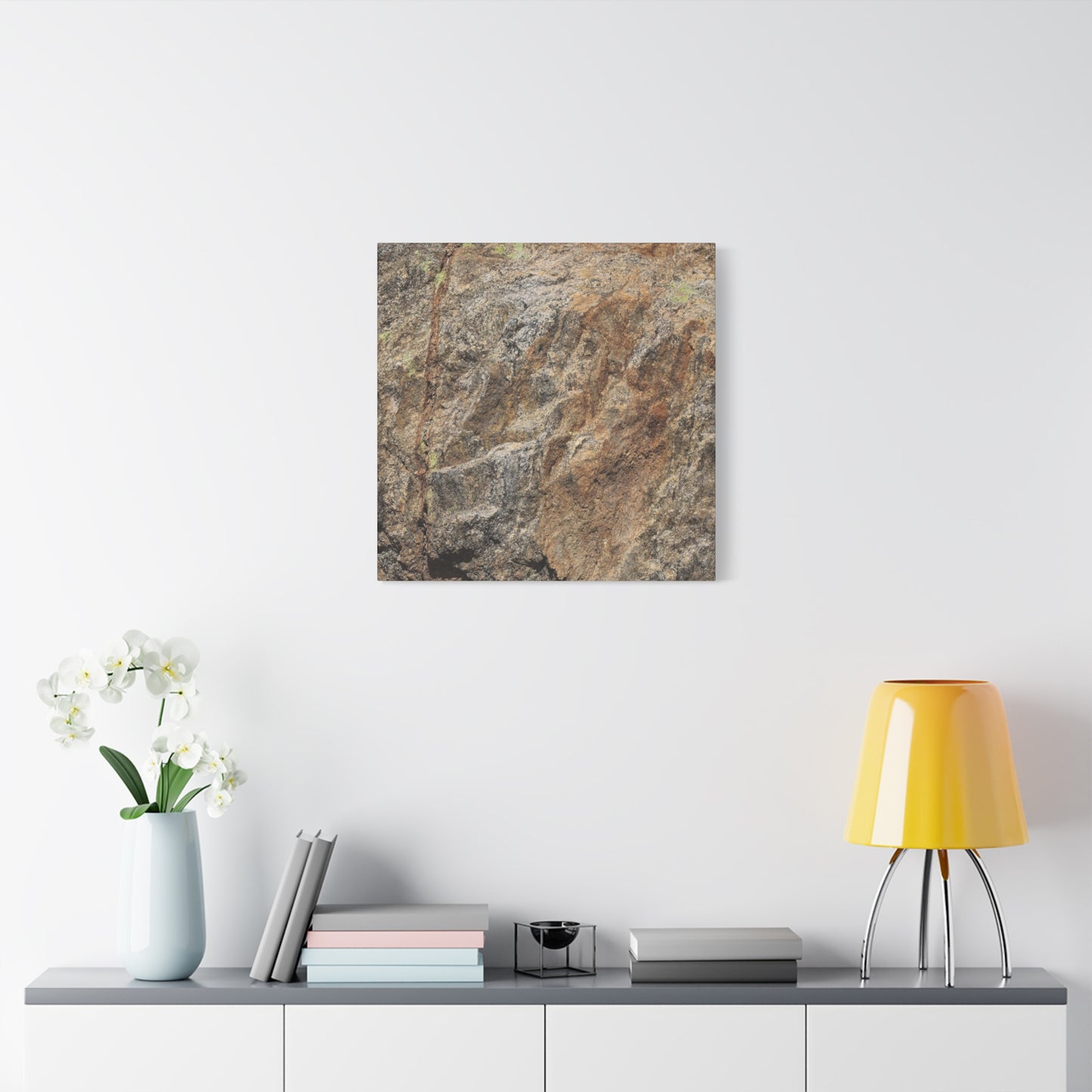 Erosion's Palette - Unique Frameless Canvas Wall Art - Art By Earth