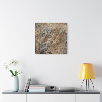Erosion's Palette - Unique Frameless Canvas Wall Art - Art By Earth