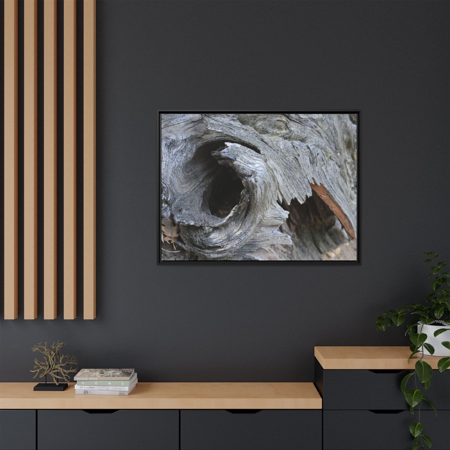Bark's Labyrinth - Unique Stretched Canvas Wall Art - Art By Earth
