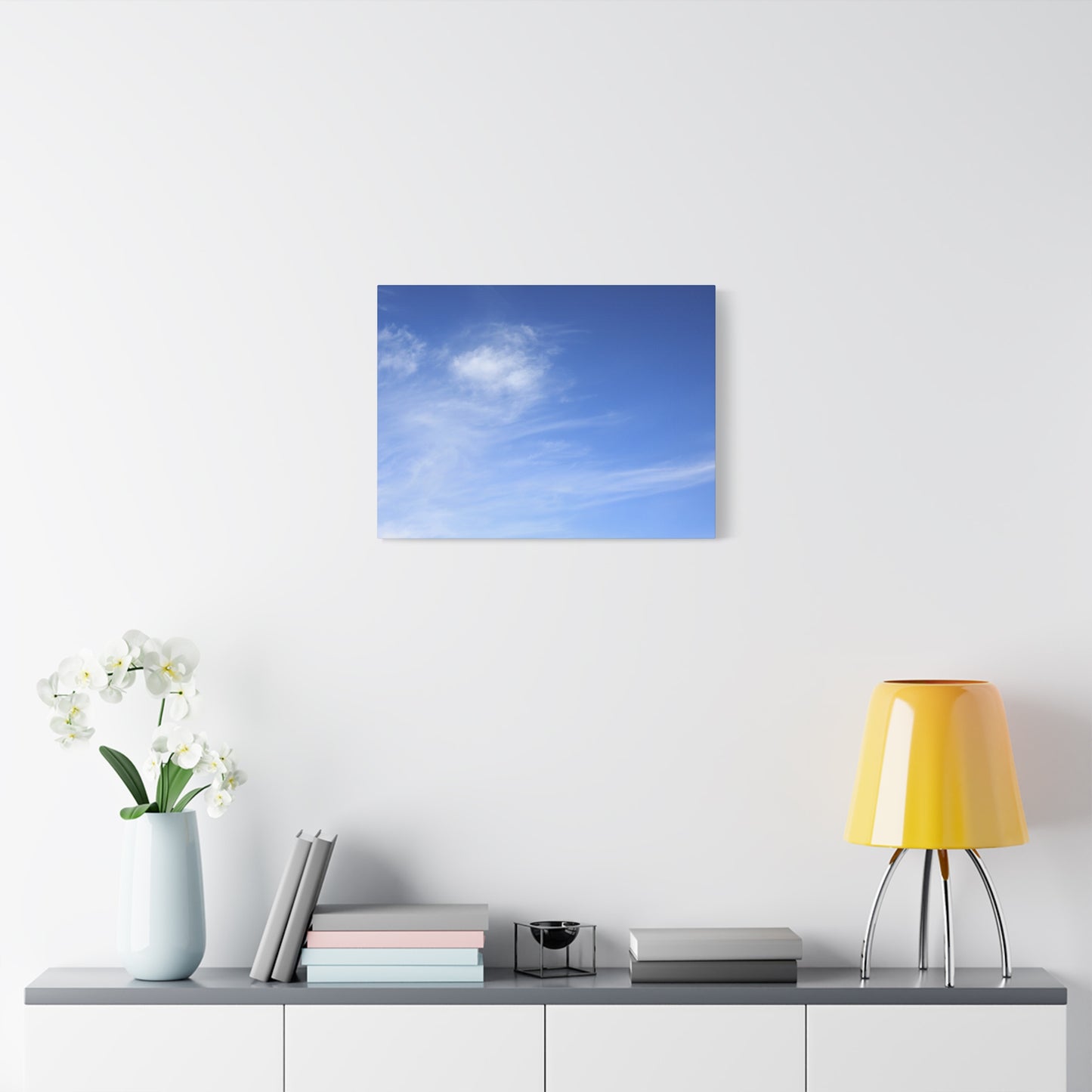 Blue Breath - Unique Frameless Canvas Wall Art - Art By Earth