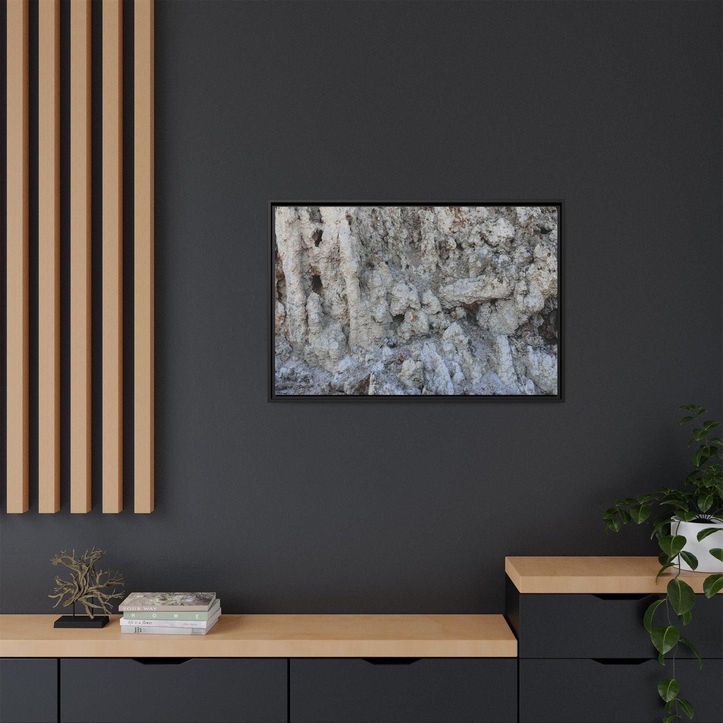 Geological Fragments - Unique Stretched Canvas Wall Art