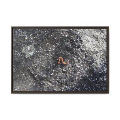 Volcanic Ash and Copper - Unique Stretched Canvas Wall Art - Art By Earth