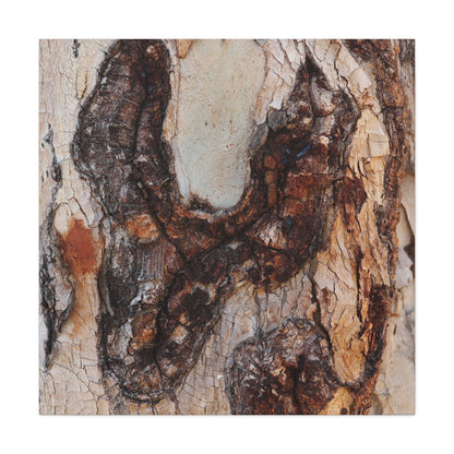 Arboreal Echoes - Unique Frameless Canvas Wall Art - Art By Earth