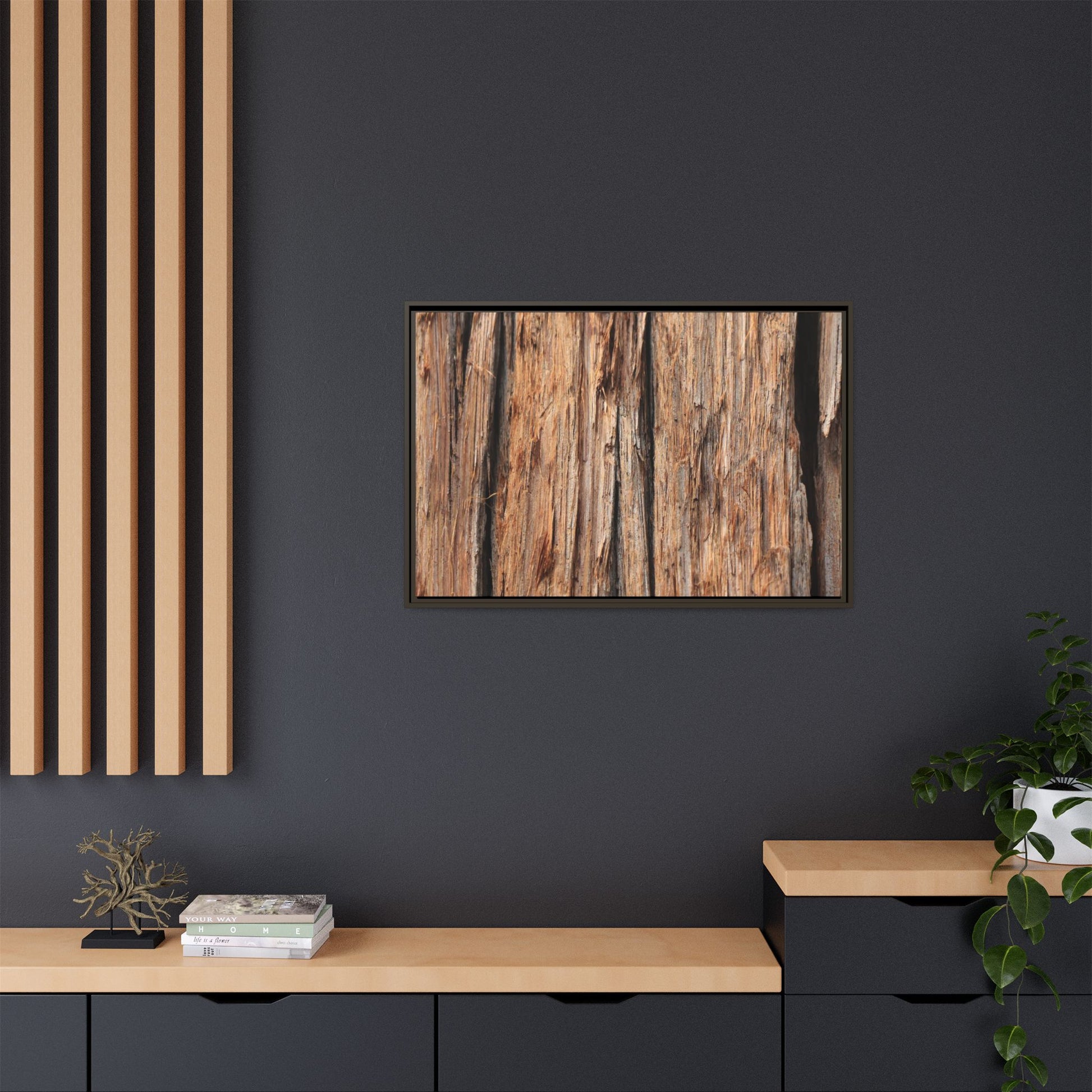Timber Echoes - Unique Stretched Canvas Wall Art - Art By Earth