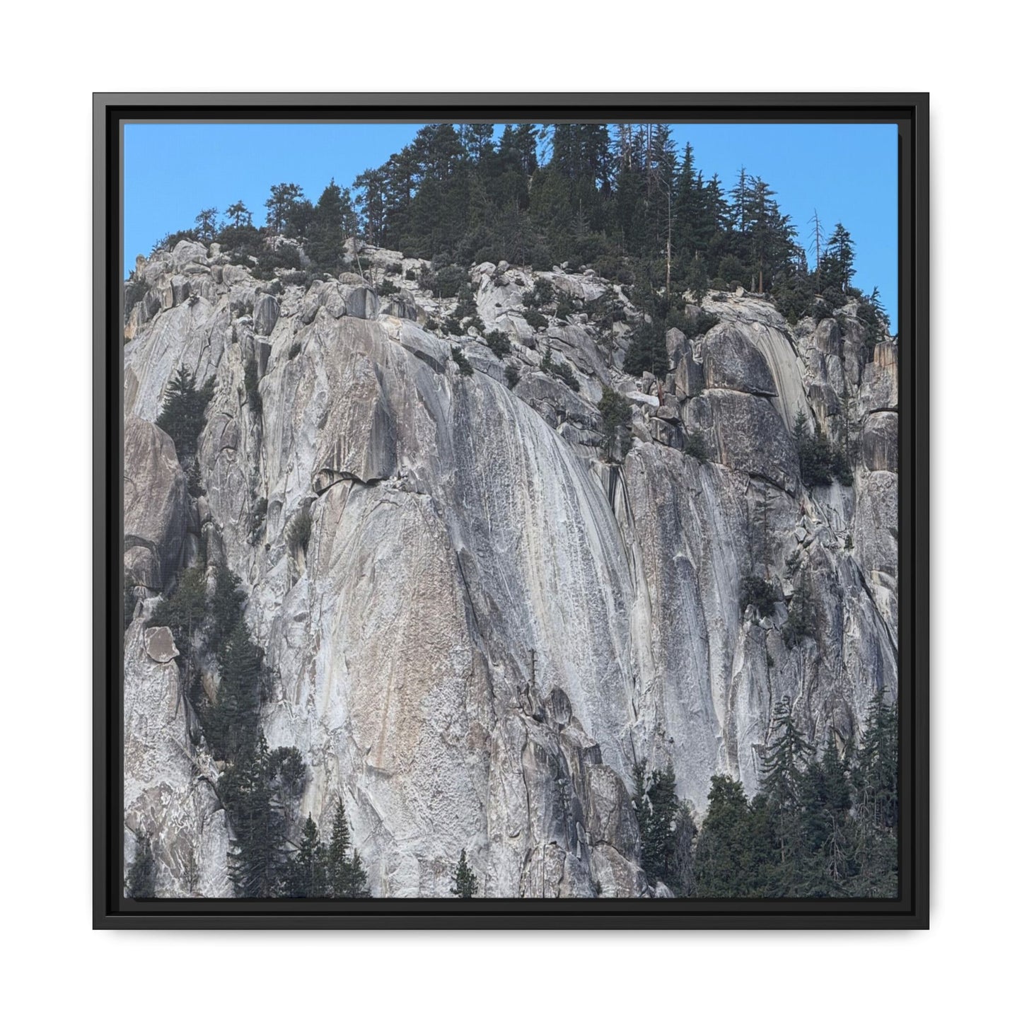 Granite Monument - Unique Stretched Canvas Wall Art - Art By Earth