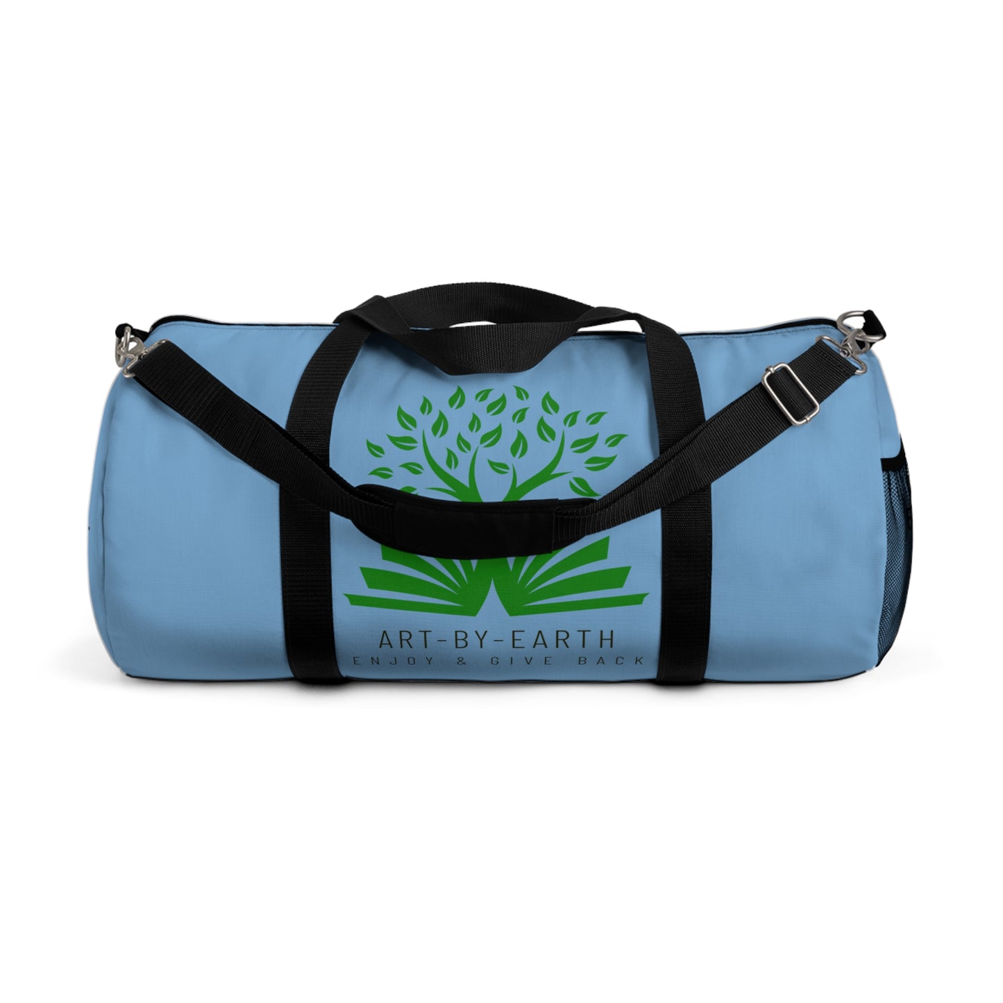 Blue - Z - ART BY EARTH DUFFEL BAG