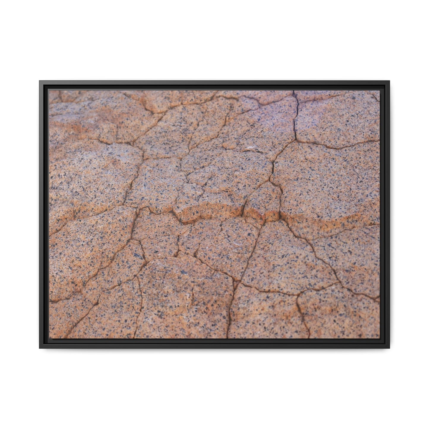 Fragmented Earth - Unique Stretched Canvas Wall Art - Art By Earth