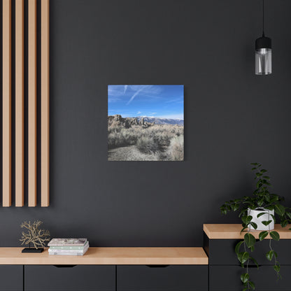 Echoes of Solitude - Unique Frameless Canvas Wall Art