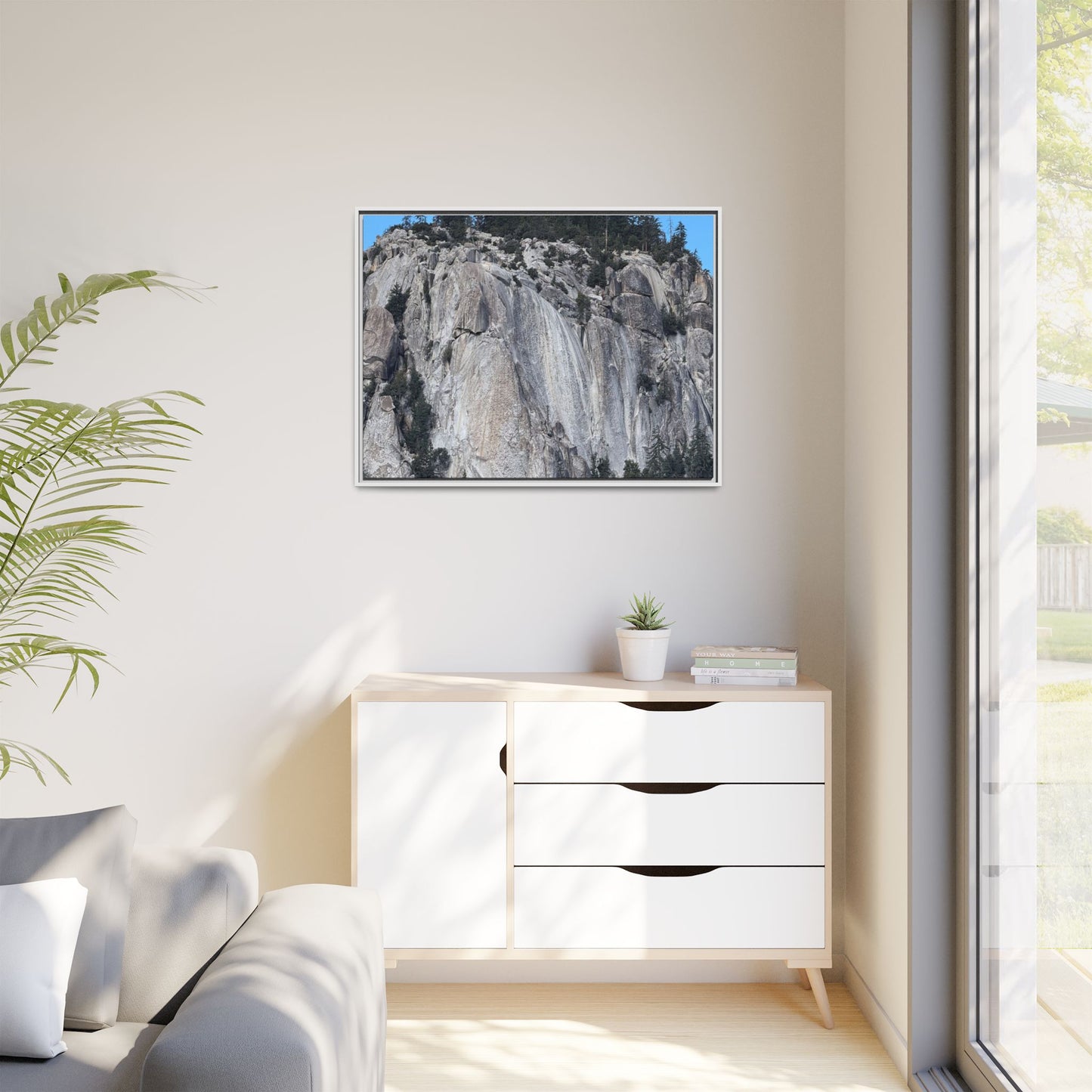 Granite Monument - Unique Stretched Canvas Wall Art - Art By Earth