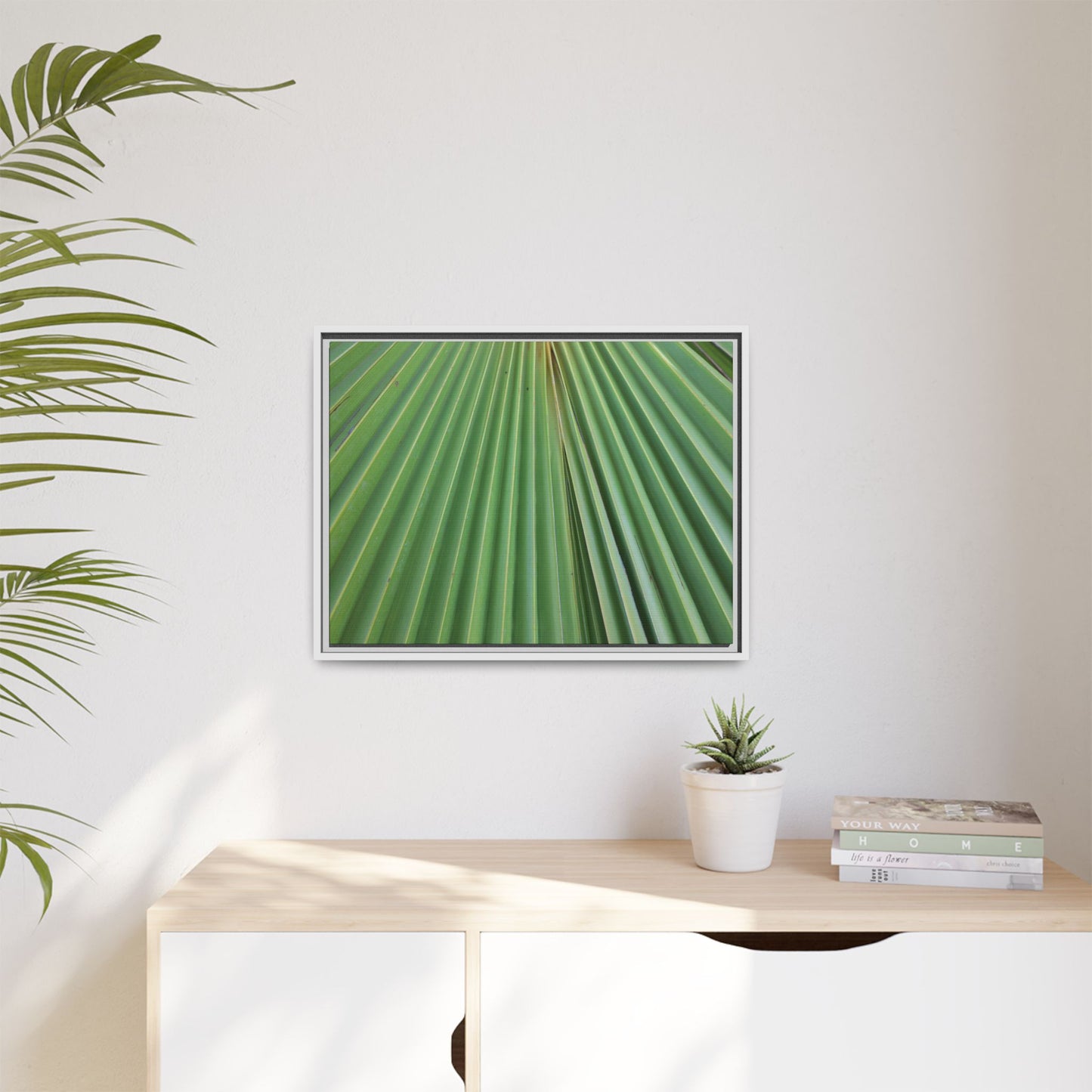 Verdant Veins - Unique Stretched Canvas Wall Art - Art By Earth