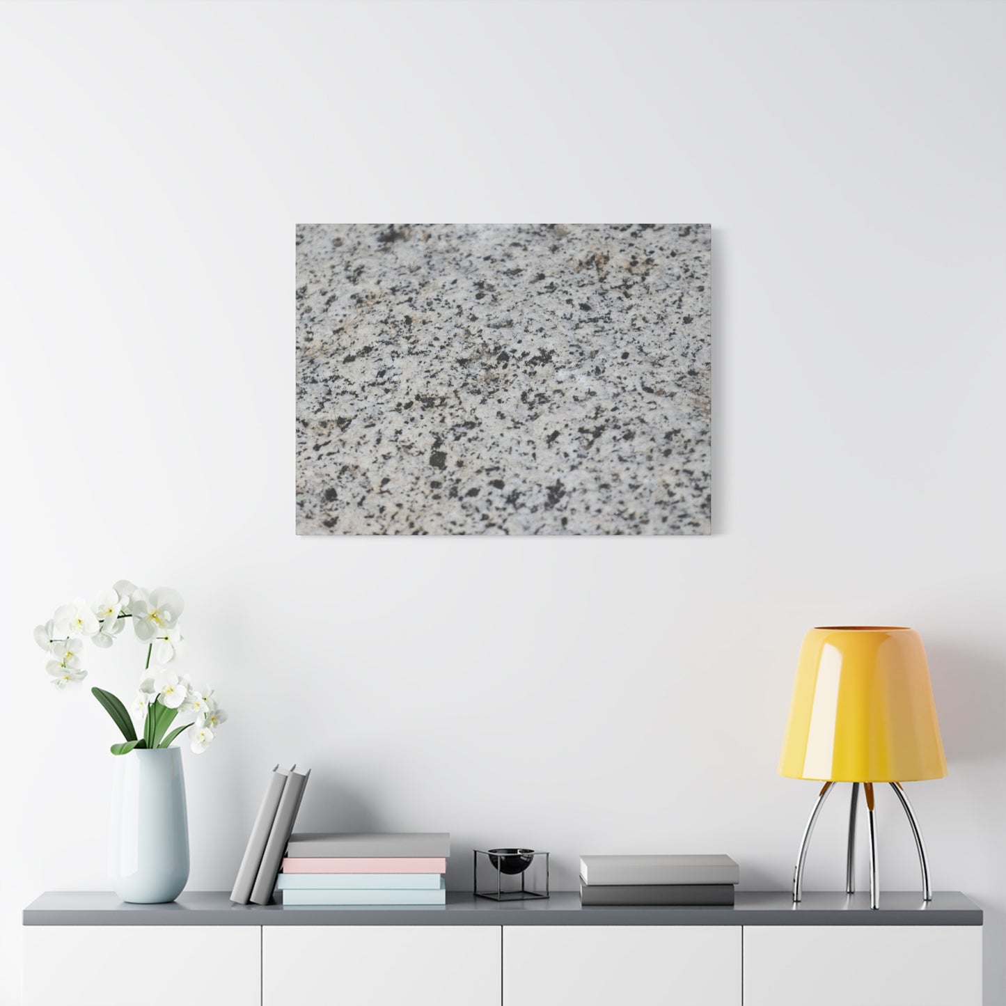 Speckled Silence - Unique Frameless Canvas Wall Art - Art By Earth