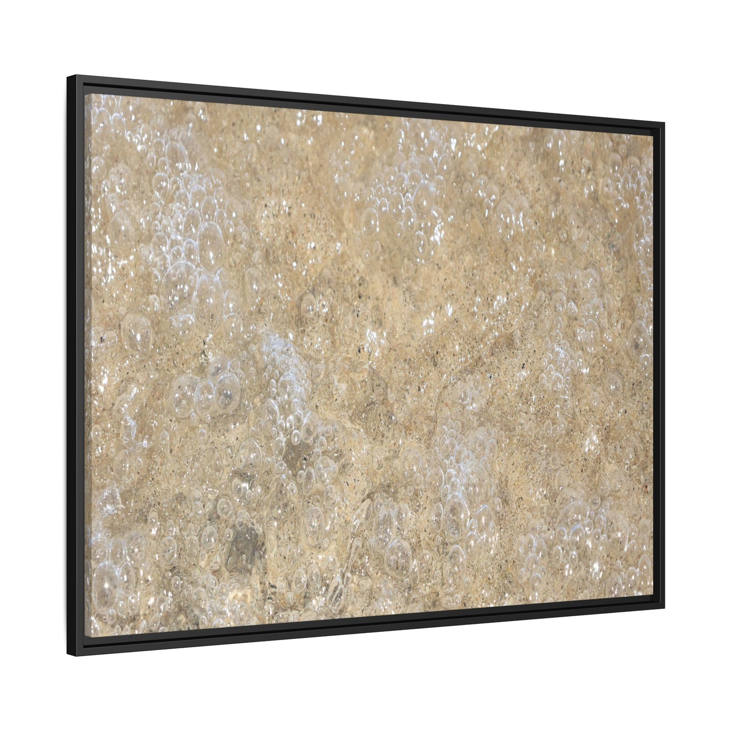 Bubbling Sand - Unique Stretched Canvas Wall Art - Art By Earth