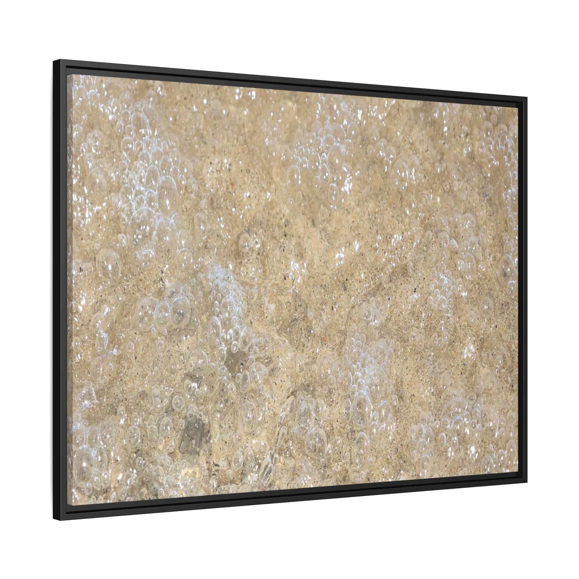 Bubbling Sand - Unique Stretched Canvas Wall Art - Art By Earth