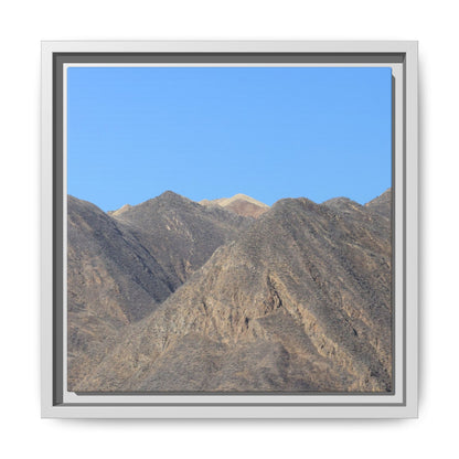 Echoes of Barren Peaks - Unique Stretched Canvas Wall Art - Art By Earth