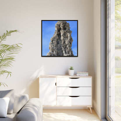 Stone Sentinel - Unique Stretched Canvas Wall Art