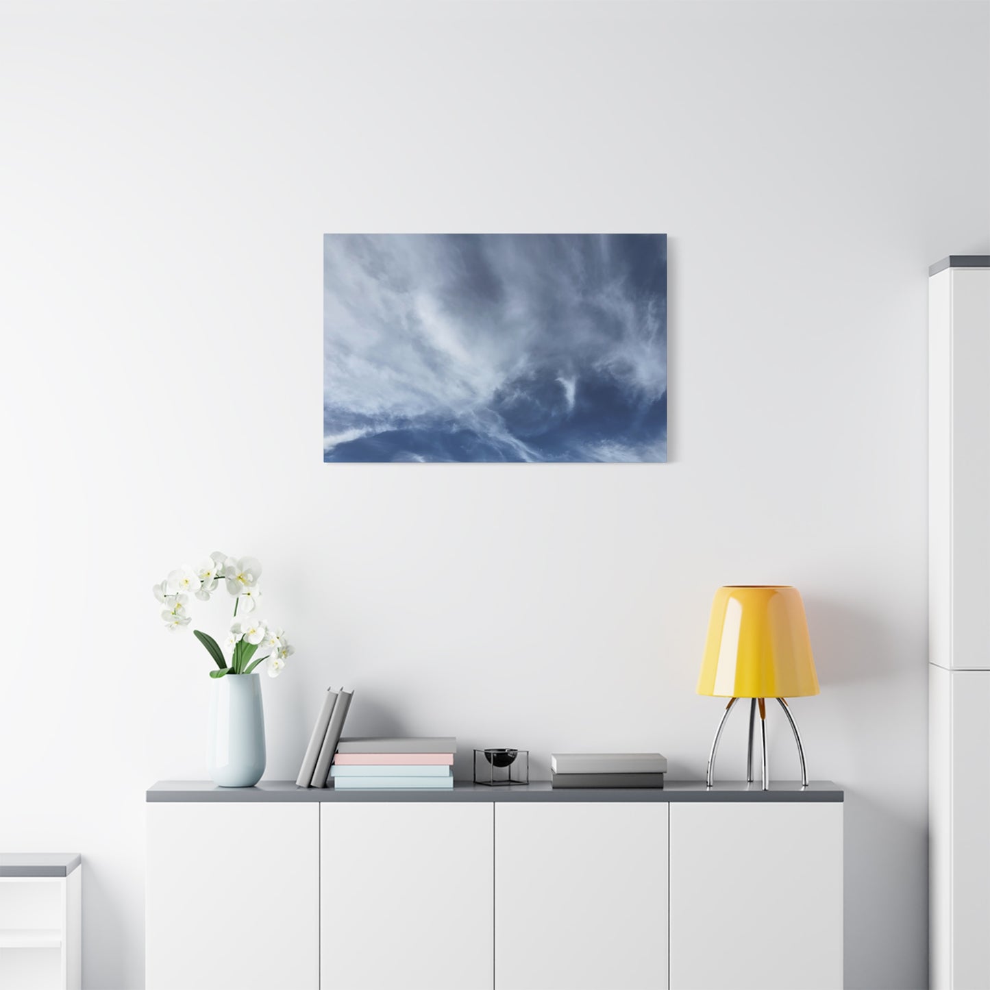 Whispers of the Celestial Realm - Unique Frameless Canvas Wall Art - Art By Earth
