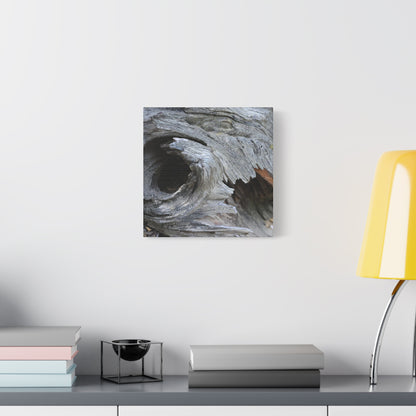 Twisted Whispers of the Forest Floor - Unique Frameless Canvas Wall Art - Art By Earth