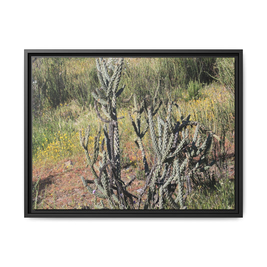 Wildflower Meadow - Unique Stretched Canvas Wall Art - Art By Earth