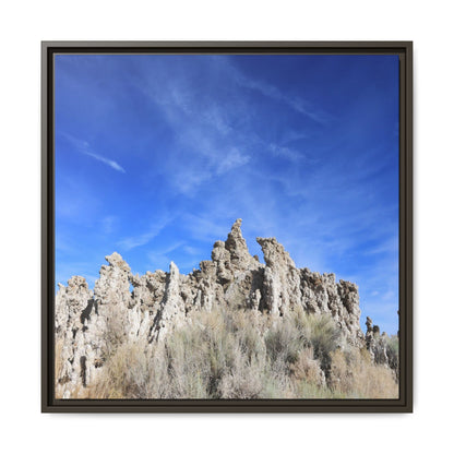 Frozen Sentinels - Unique Stretched Canvas Wall Art