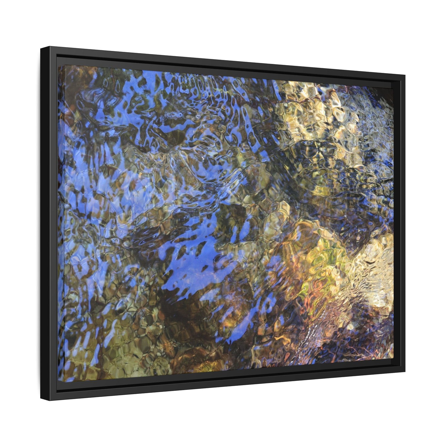 Aquatic Kaleidoscope - Unique Stretched Canvas Wall Art - Art By Earth
