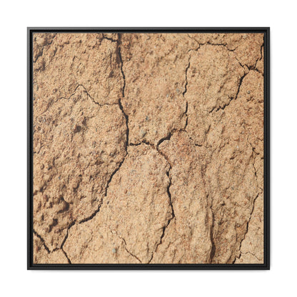 Parched Land - Unique Stretched Canvas Wall Art - Art By Earth