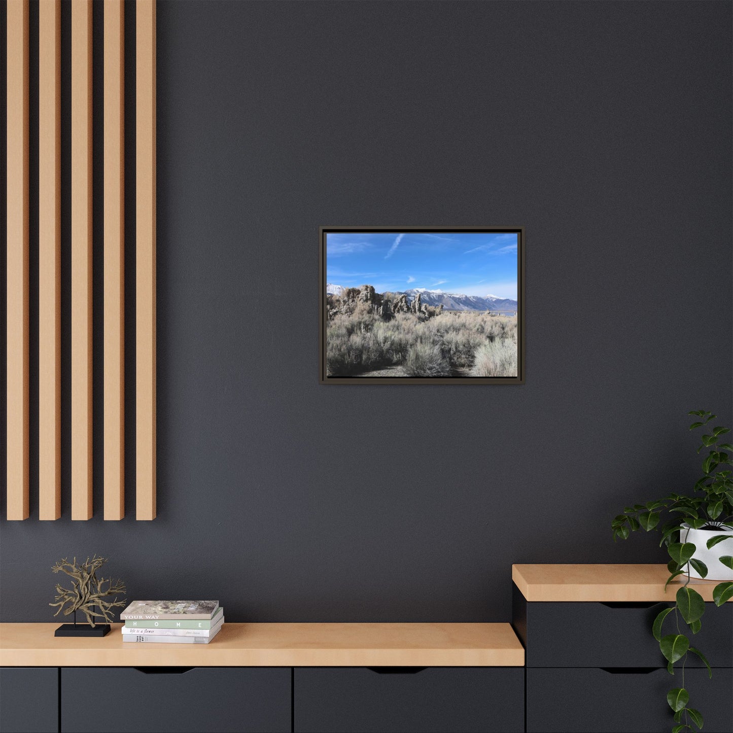 Whispers of the Sagebrush Steppe - Unique Stretched Canvas Wall Art