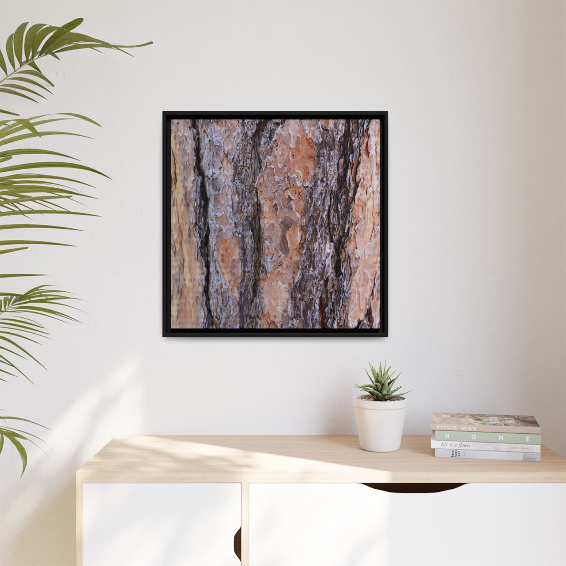 Earthy Embrace - Unique Stretched Canvas Wall Art - Art By Earth