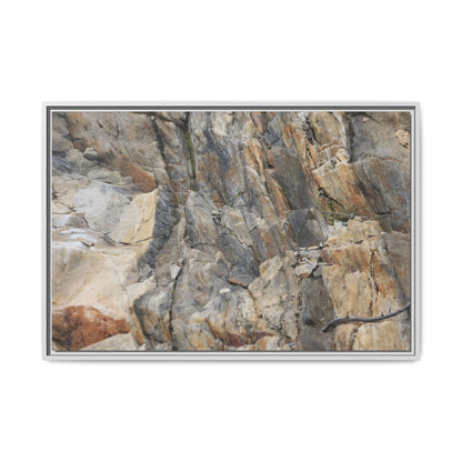 Stone's Silent Symphony - Unique Stretched Canvas Wall Art - Art By Earth