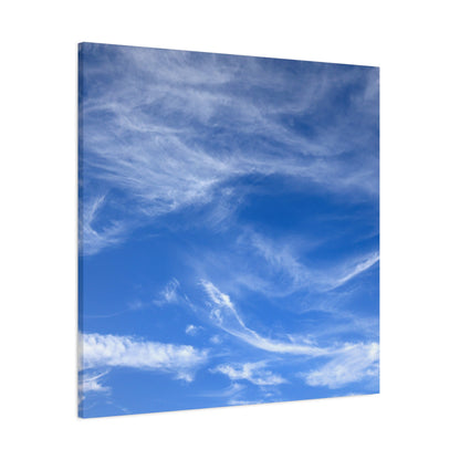 Sky's Ethereal Dance - Unique Frameless Canvas Wall Art - Art By Earth