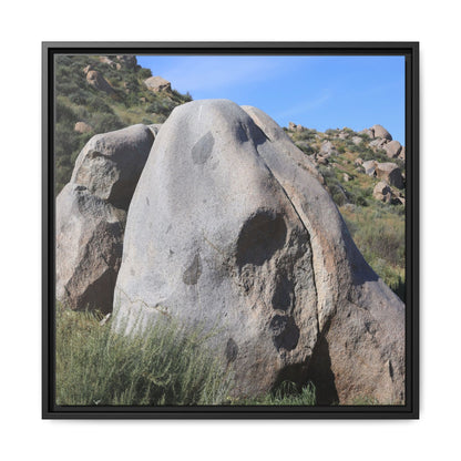 Skull Rock Desert - Unique Stretched Canvas Wall Art - Art By Earth