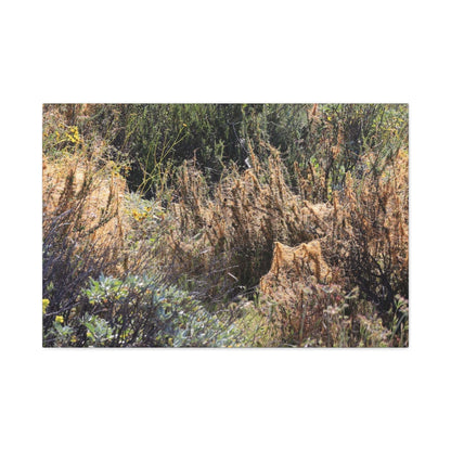 Sagebrush Desert Landscape - Unique Frameless Canvas Wall Art - Art By Earth
