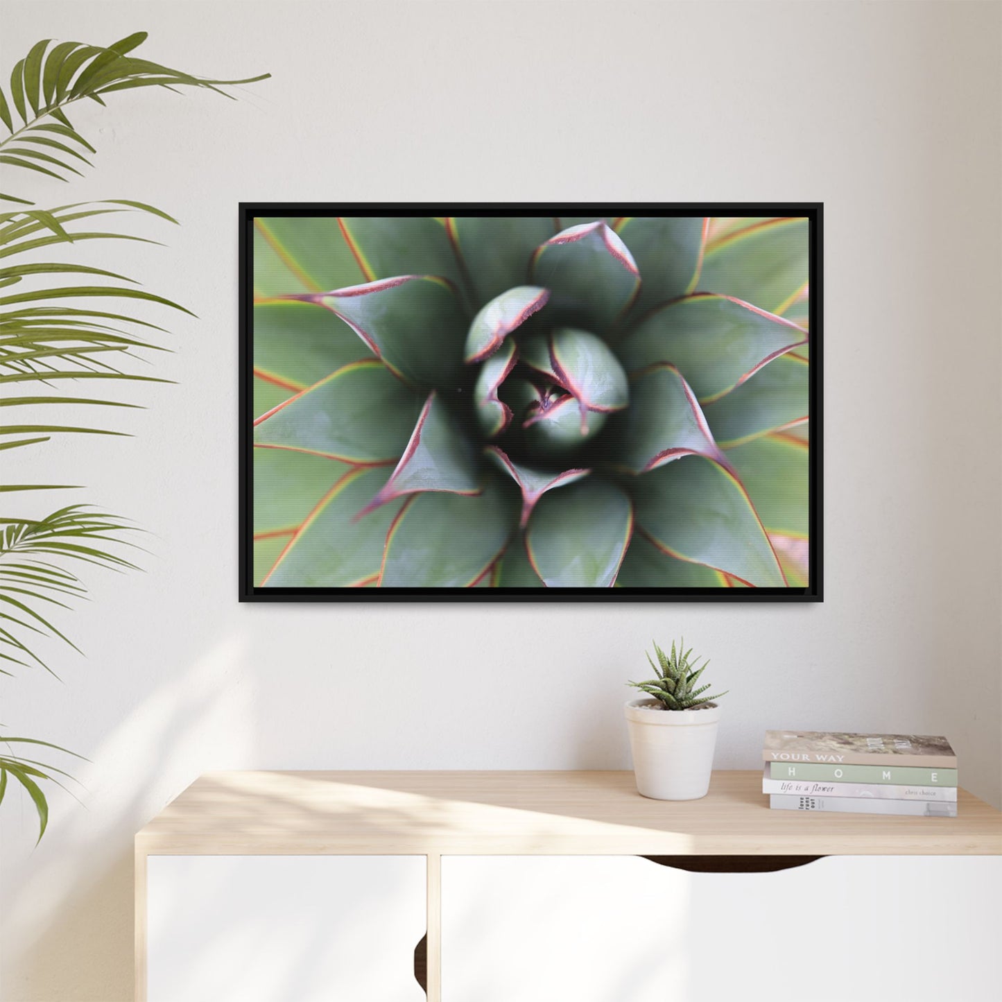 Spiky Elegance - Unique Stretched Canvas Wall Art - Art By Earth