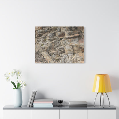 Broken Rock Canvas - Unique Frameless Canvas Wall Art - Art By Earth