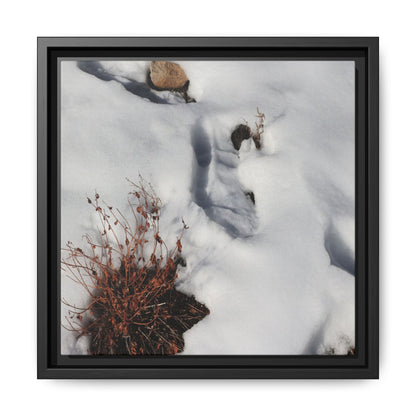 Frostbound Whispers - Unique Stretched Canvas Wall Art