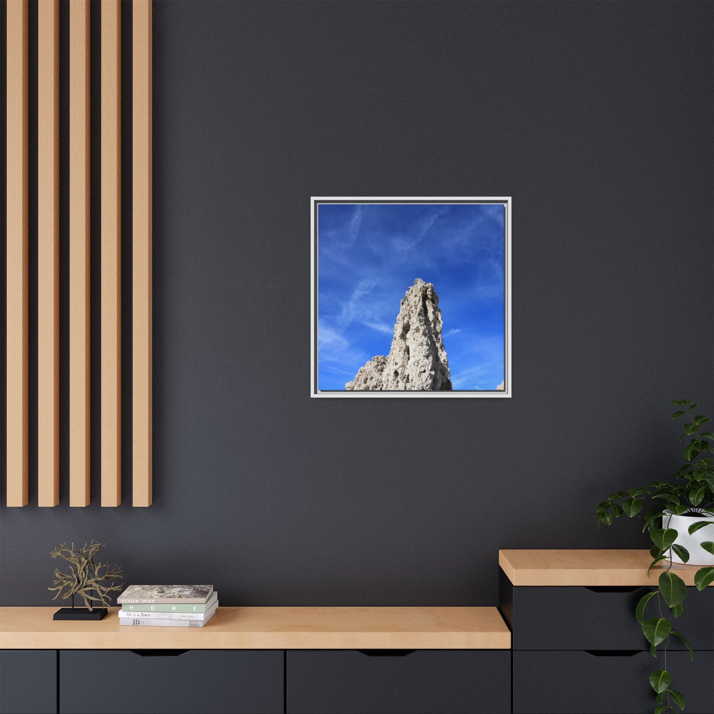 Monolith of Time - Unique Stretched Canvas Wall Art