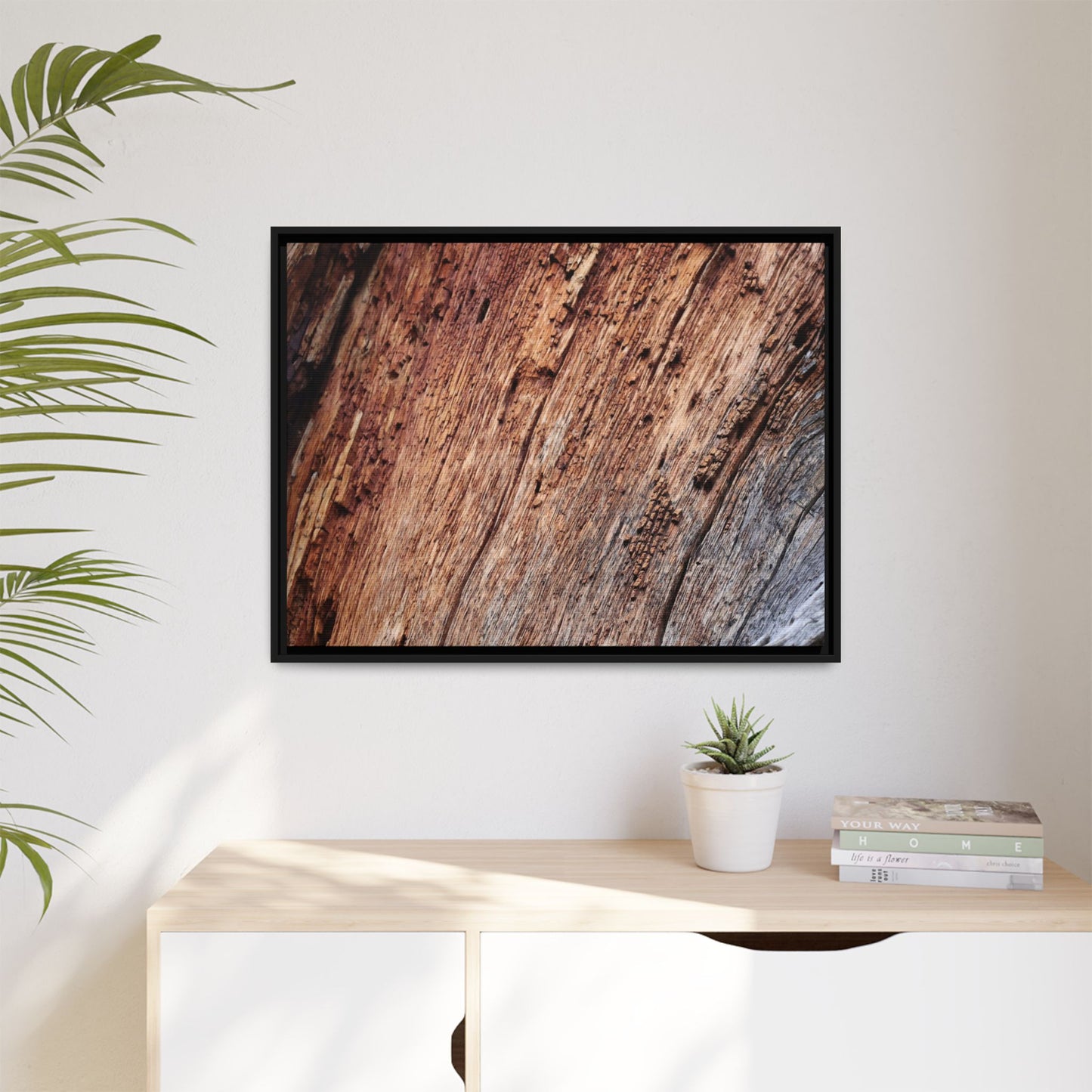 Time's Mark - Unique Stretched Canvas Wall Art - Art By Earth