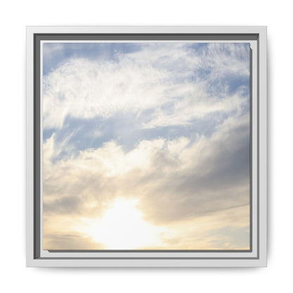 Sky's Ethereal Whisper - Unique Stretched Canvas Wall Art - Art By Earth