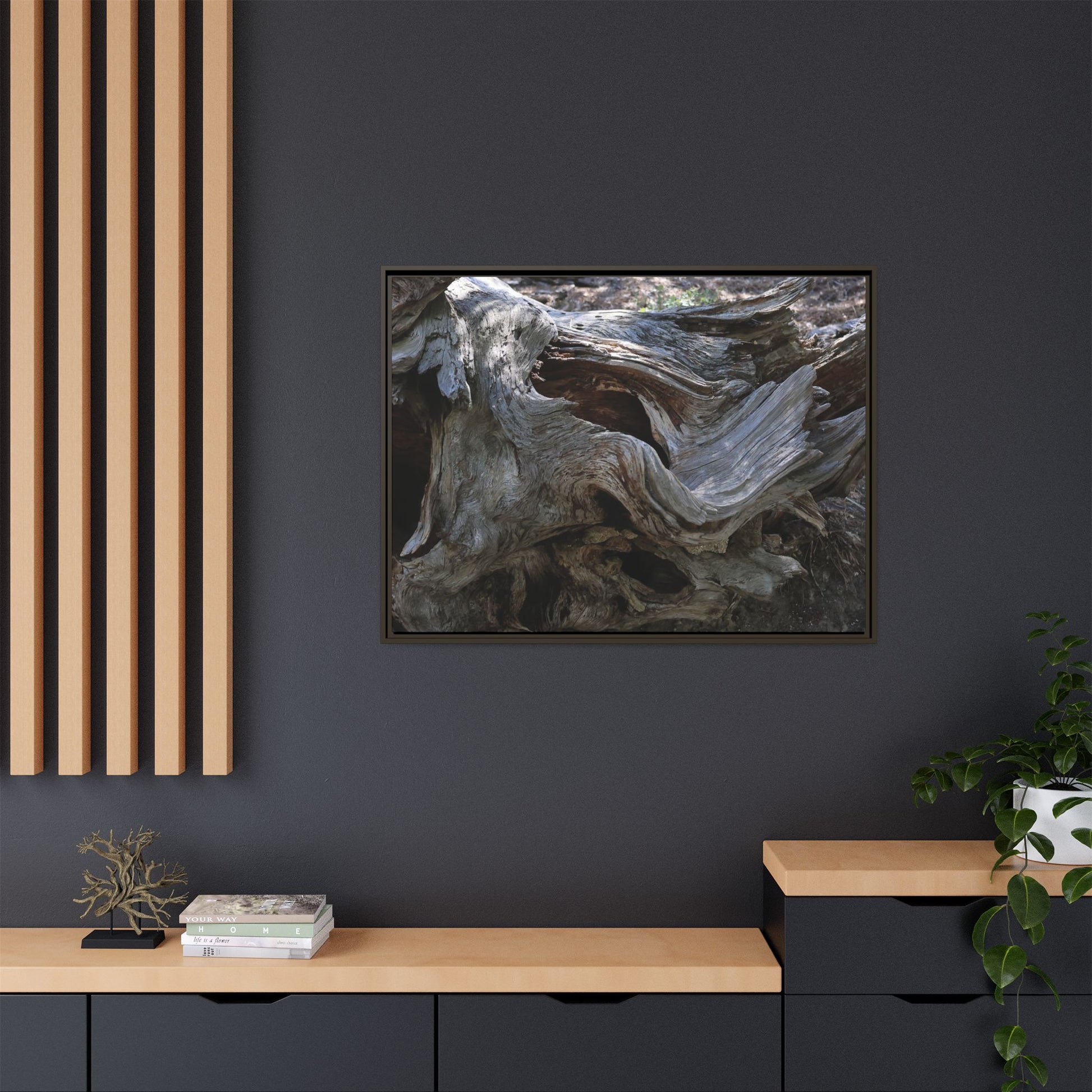 Twisted Memories - Unique Stretched Canvas Wall Art - Art By Earth