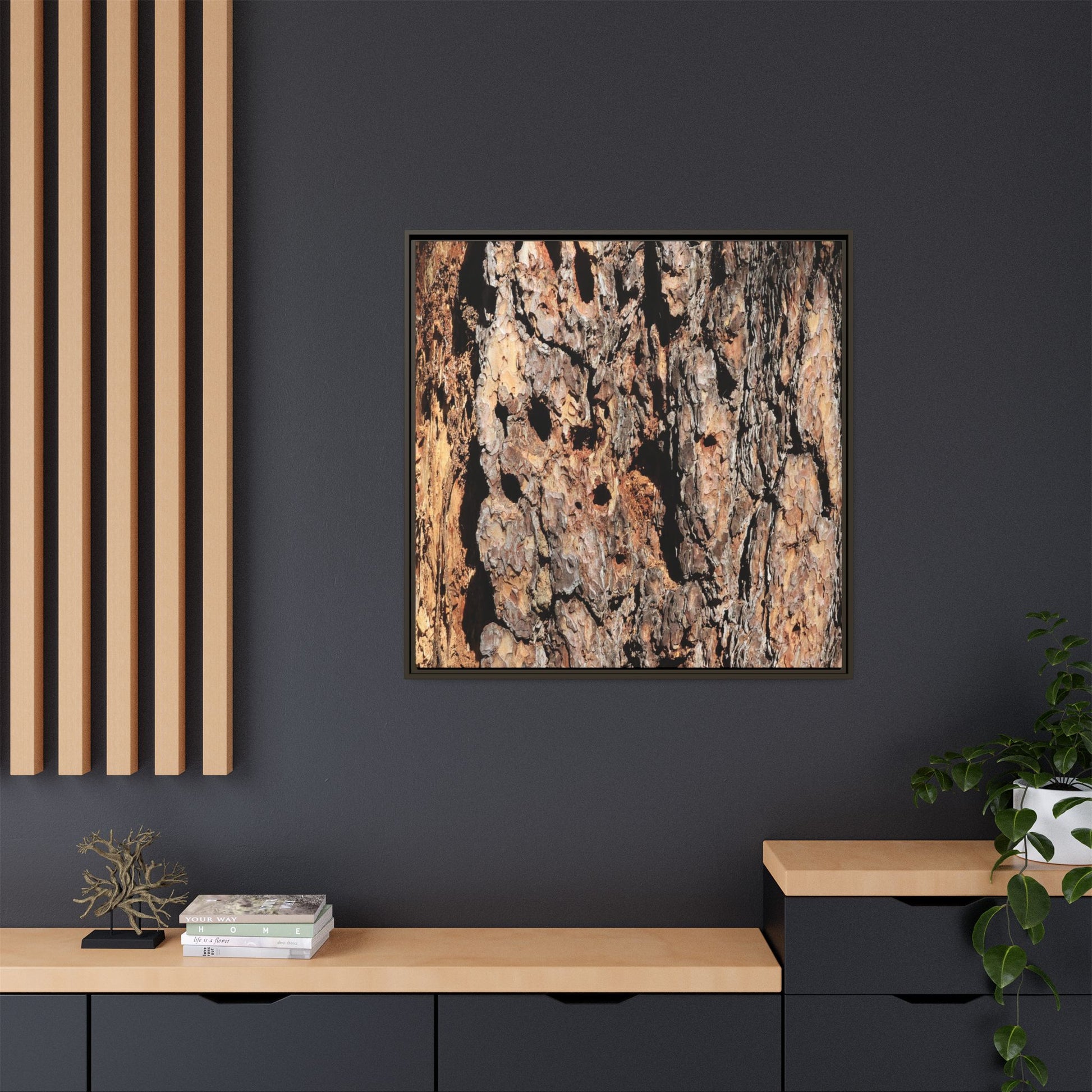 Rugged Rhythms - Unique Stretched Canvas Wall Art - Art By Earth