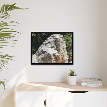 Stone's Silent Whisper - Unique Stretched Canvas Wall Art - Art By Earth