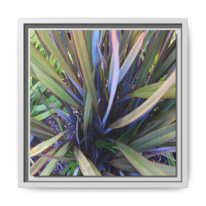 Radiant Leaves - Unique Stretched Canvas Wall Art - Art By Earth