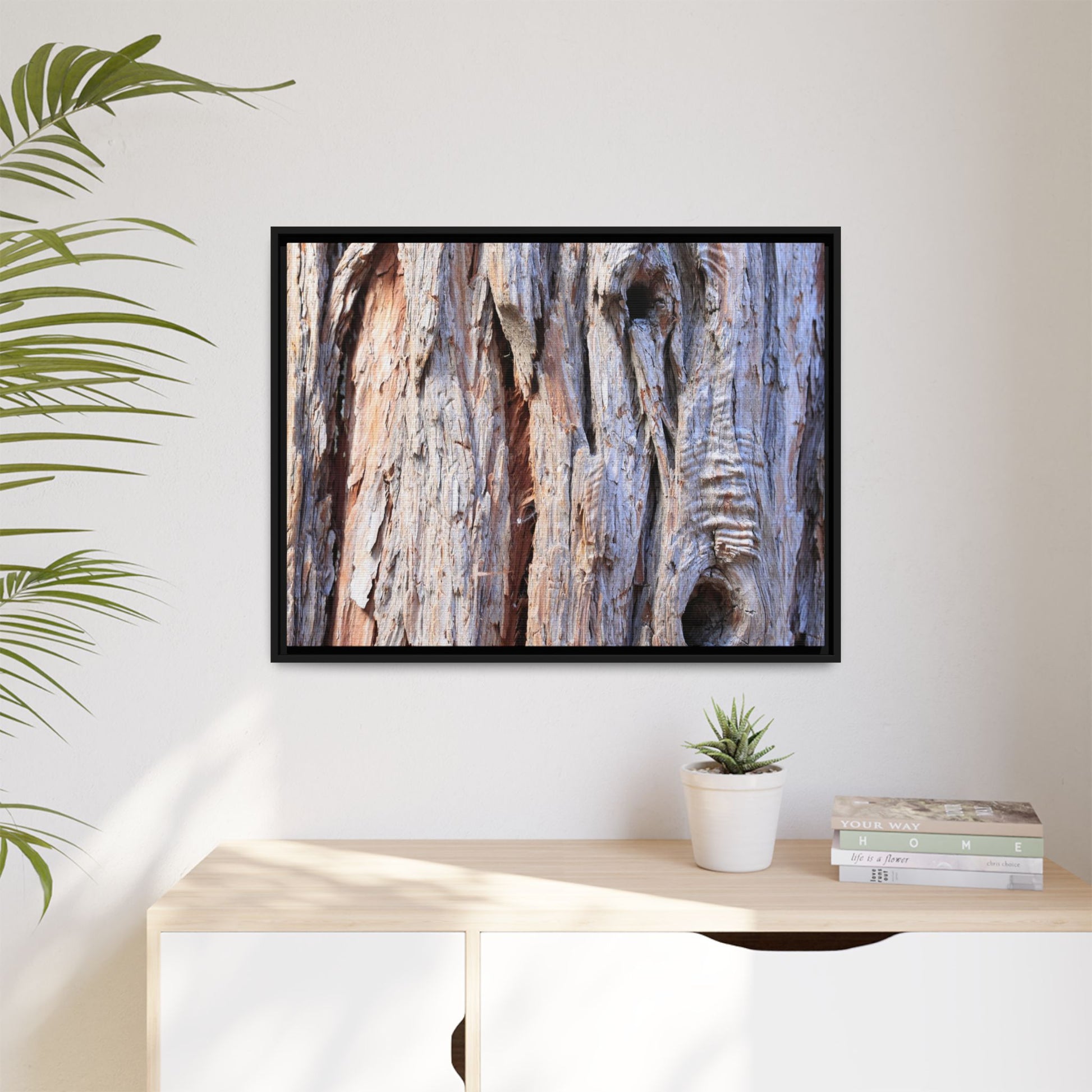 Nature's Grain - Unique Stretched Canvas Wall Art - Art By Earth