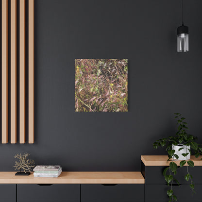 Autumn Wildflower Meadow in Transition - Unique Frameless Canvas Wall Art - Art By Earth