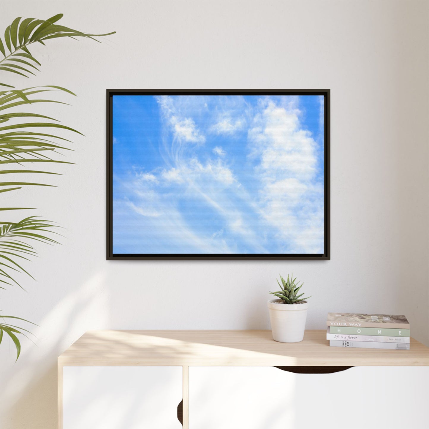 Azure Dreaming - Unique Stretched Canvas Wall Art - Art By Earth