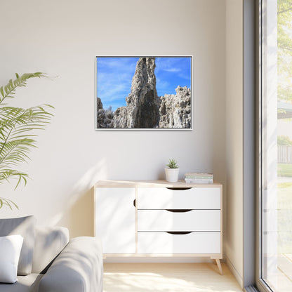 Sentinel of Stone - Unique Stretched Canvas Wall Art