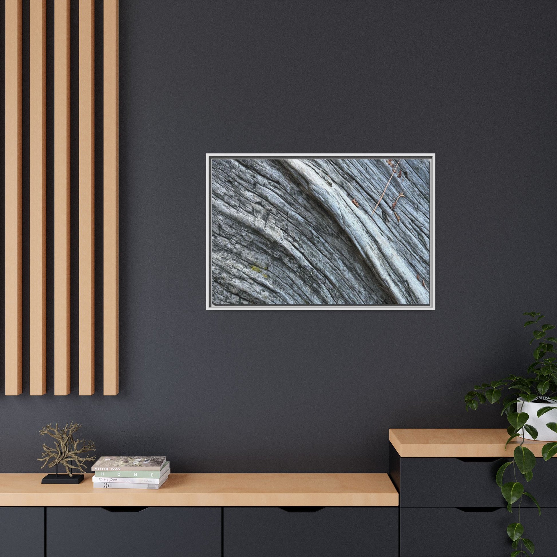 Aged Timber - Unique Stretched Canvas Wall Art - Art By Earth