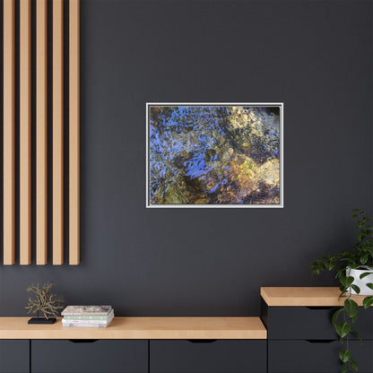 Aquatic Kaleidoscope - Unique Stretched Canvas Wall Art - Art By Earth