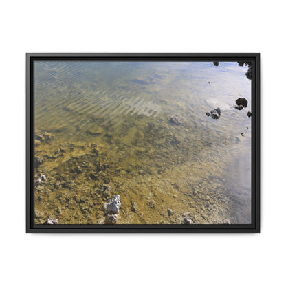 Ripples of Stone - Unique Stretched Canvas Wall Art