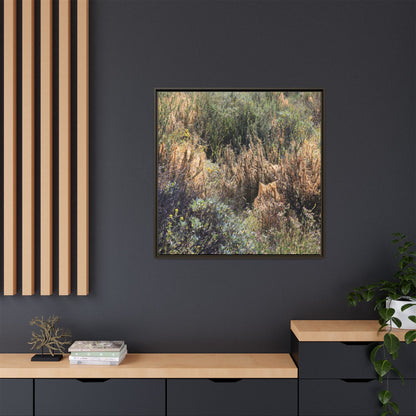 Drought-Stricken Landscape - Unique Stretched Canvas Wall Art - Art By Earth